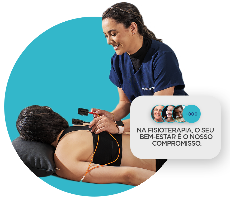 Na fisioterapia, o seu bem-estar é o nosso compromisso.